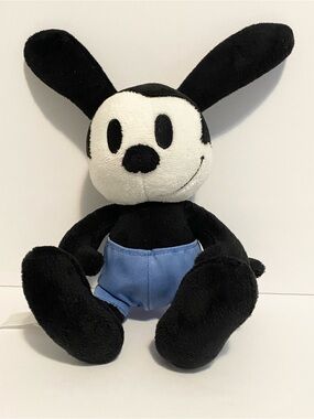 Disney Parks Authentic Original OSWALD The Lucky Rabbit Plush Stuffed Animal Toy